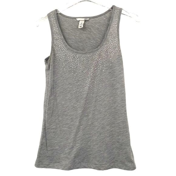 H&M Women’s Sequin Tank, Gray, Size S - Picture 2 of 8